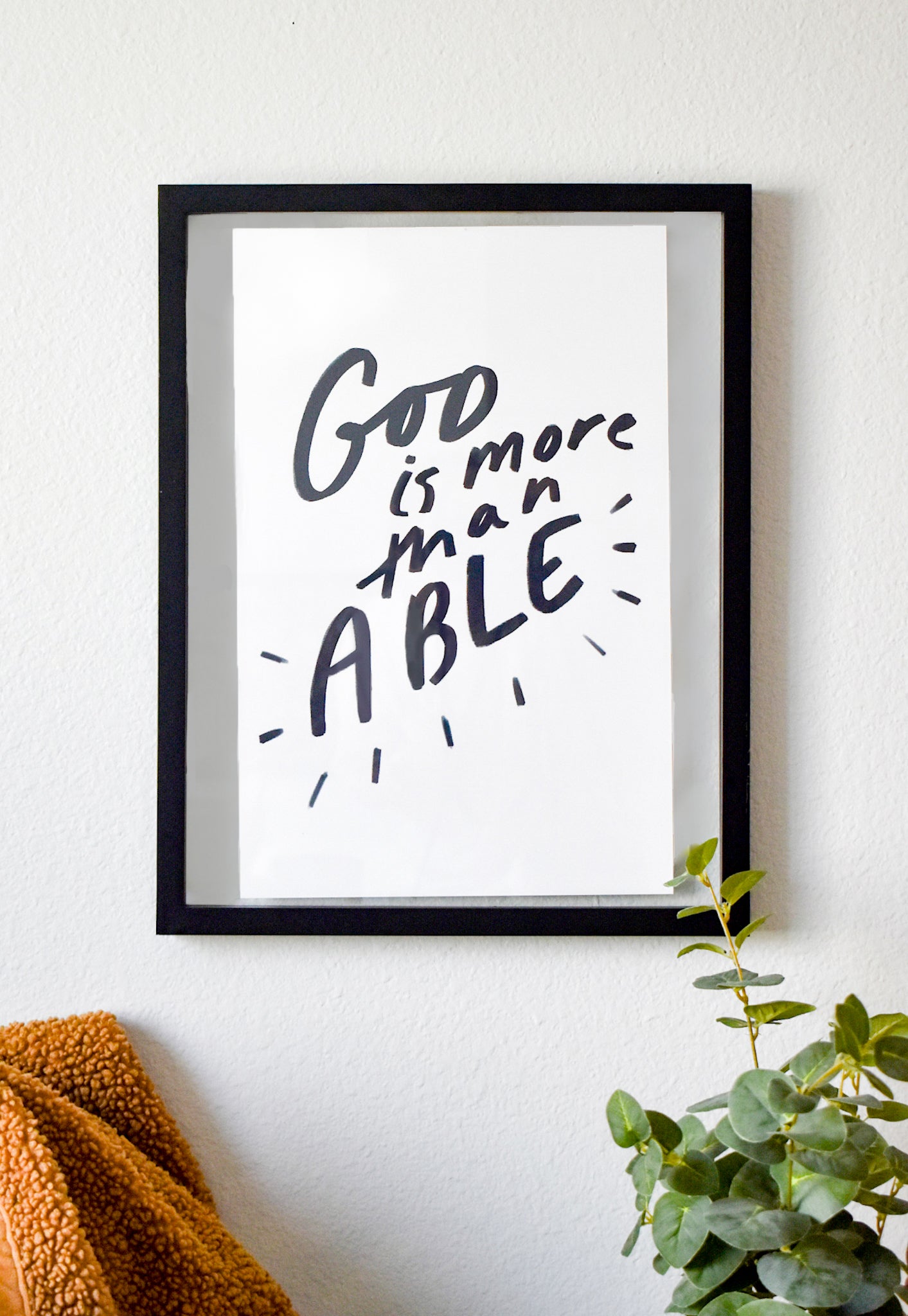 11x17 - God is More than Able