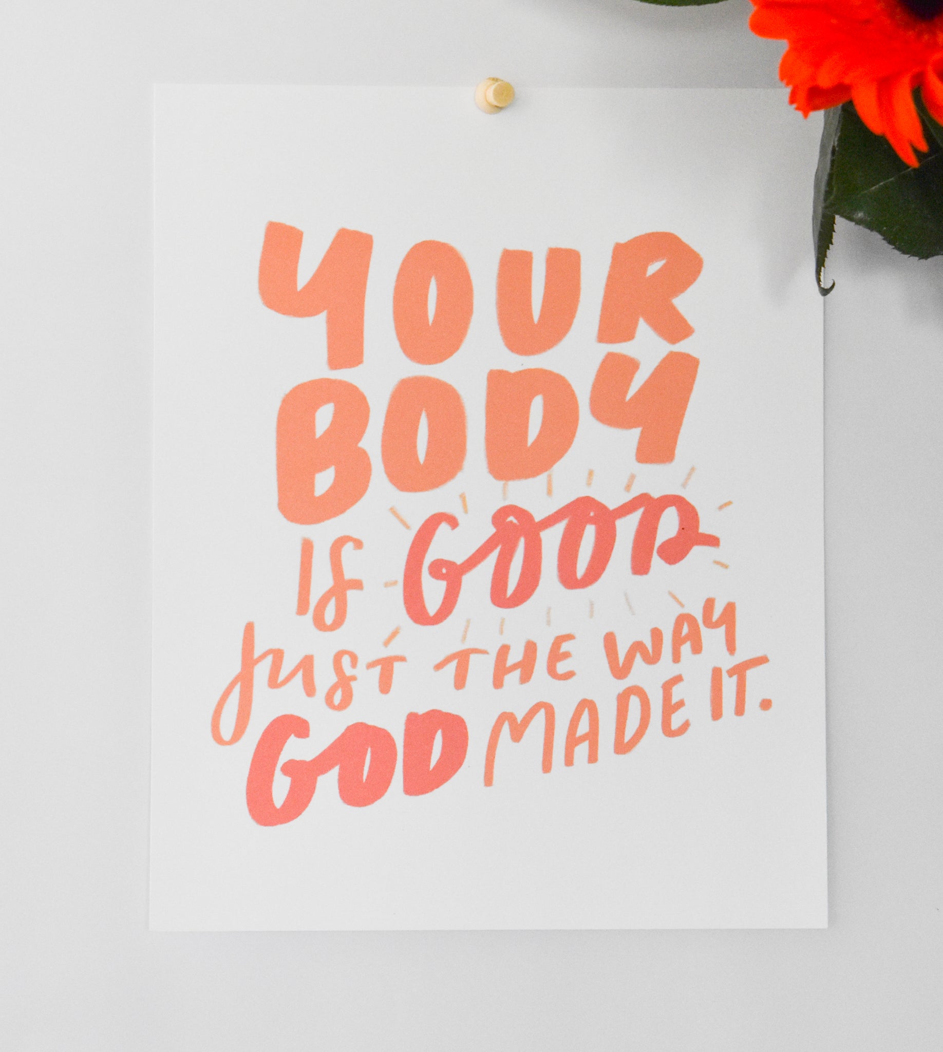 8x10 - Your Body is Good